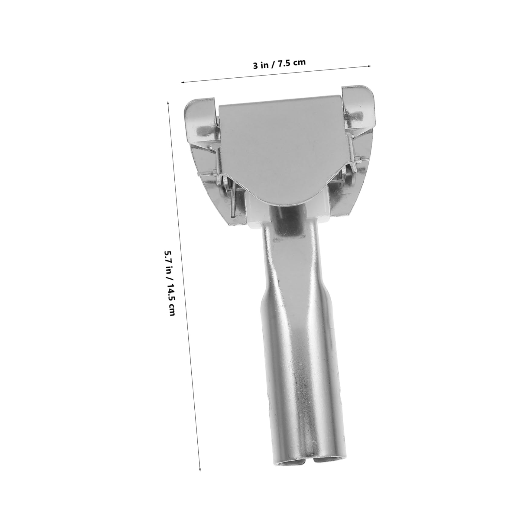 HAWILLOSCH Sturdy Mop Pole Chuck for Mops Replacement Rod Clips Versatile Commercial Cleaning