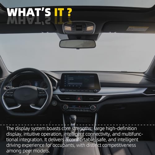Image of Dasbecan 8 Inches LCD Touch Screen & Digitizer Compatible with Hyundai Tucson Santa Fe KIA Sorento Seltos 2021-2025 Navigation Display Replacement LMB5F00136 TDO-0797F00136