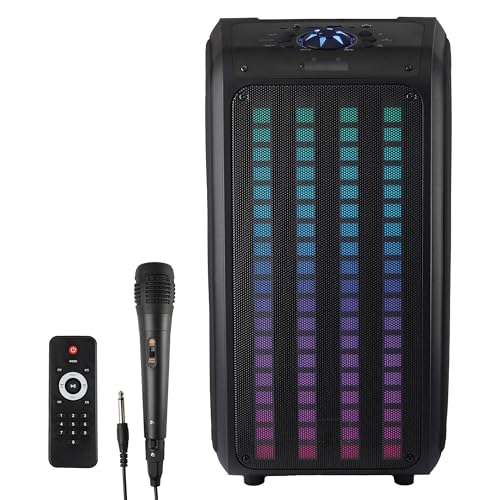 IQ Sound IQ-8265BT 2 x 6.5-Inch Portable Bluetooth Backpack 