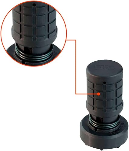 Miniatura 2 de STG Jetloader SW6 - Cargador de velocidad de 6 disparos para revólveres .38.357 - Compatible con S & W y Taurus - Polímero - Negro