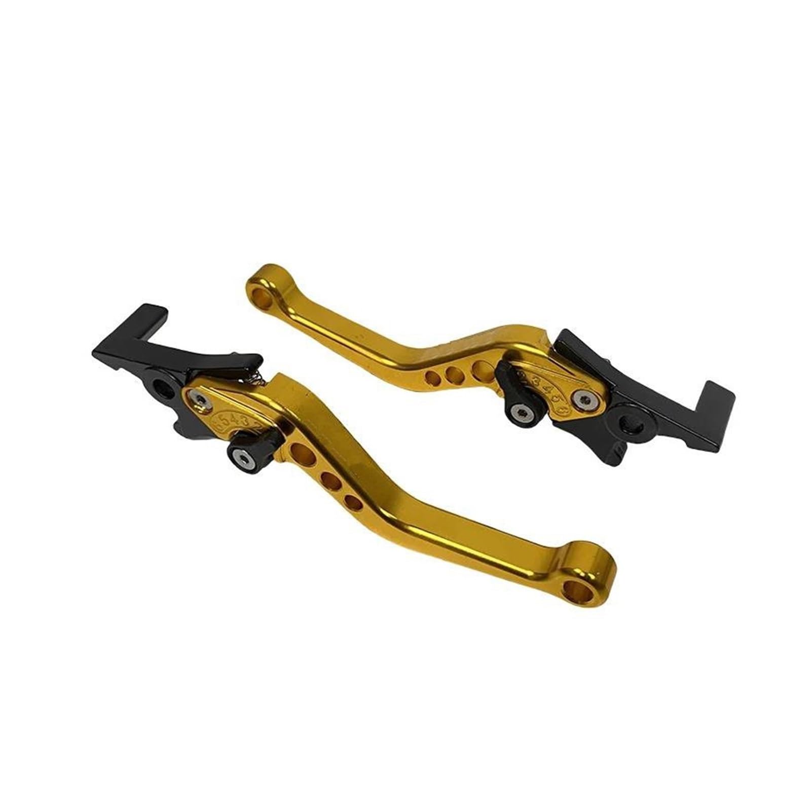 Mbpbvrvaf One Color Handlebar Clutch Brake For Scooters Electric Bike For D7ya Gy6 Modified Parts Cnc Adjustable Double Disc Brake Handle Lever Motorcycle Modification Accessories Adjustable Clutch Leve(A)