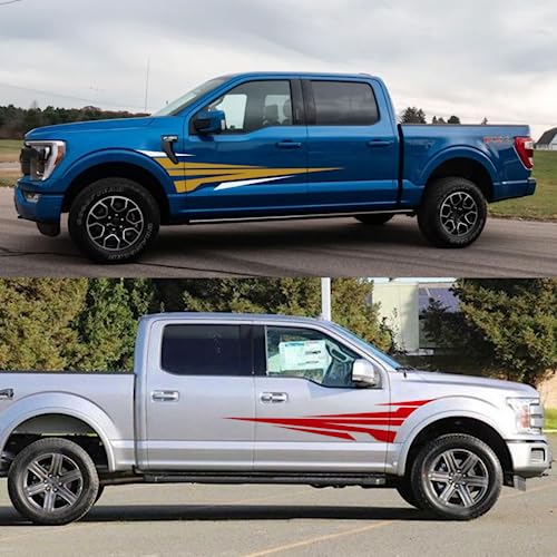 Autocollants de ramassage pour Ford F150 bandes de decor auto - 5