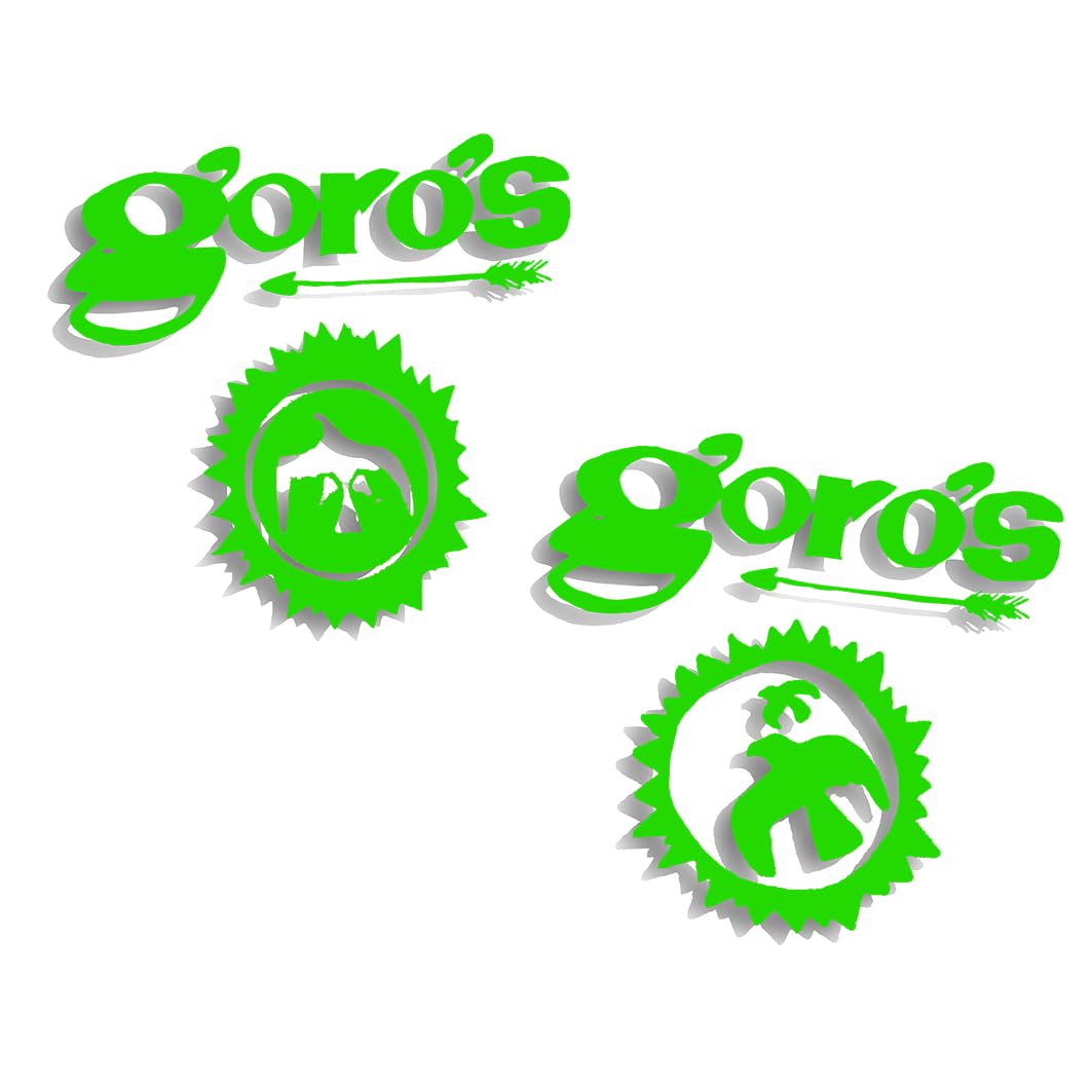 Amazon.co.jp: 【goro's】互換 2デザインセット 防水ステッカー□2