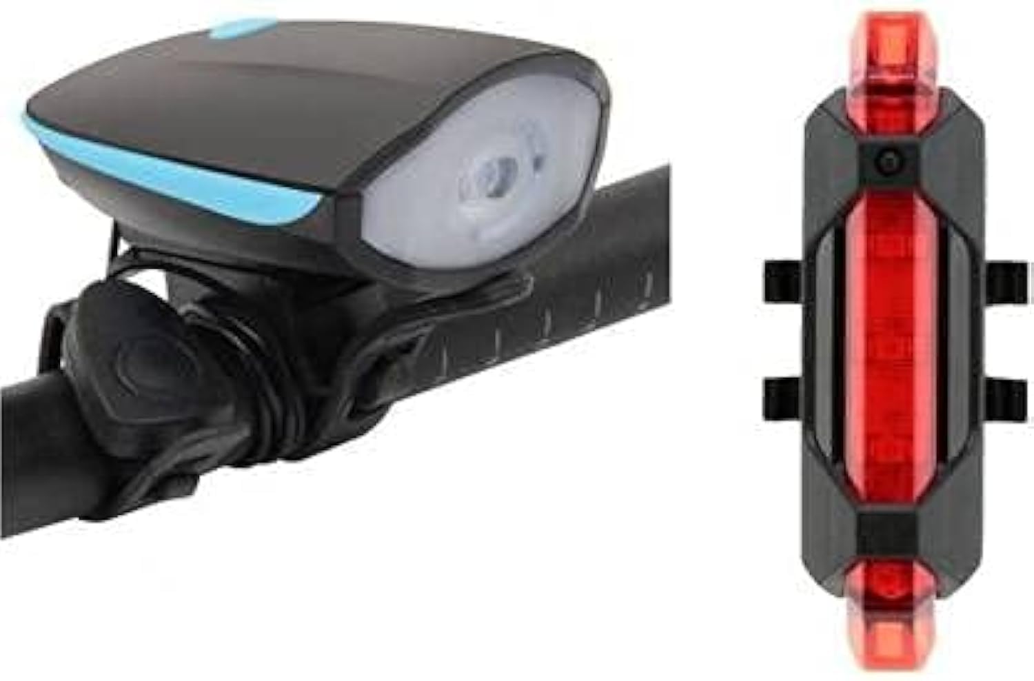 Lista 2-in-1 Rechargeable Cycle Light and Horn with Cycle Tail Light LED Cycle Light for Bicycle Front Rear Light Combo (B09RJPY2ML) Amazon Price History, Amazon Price Tracker