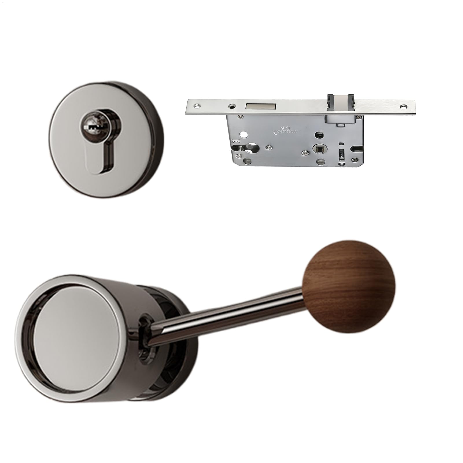 Boutons de porte intérieurs avec serrure pour stopper les intrusions dans la chambre