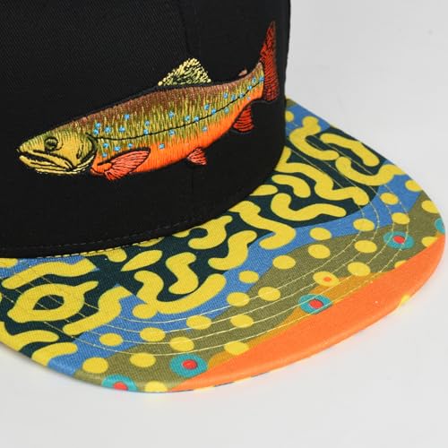 Image of EDTREK Outdoorsman Pro Trucker Breathable Mesh Performance Cap - Flat Brim Snapback Hat