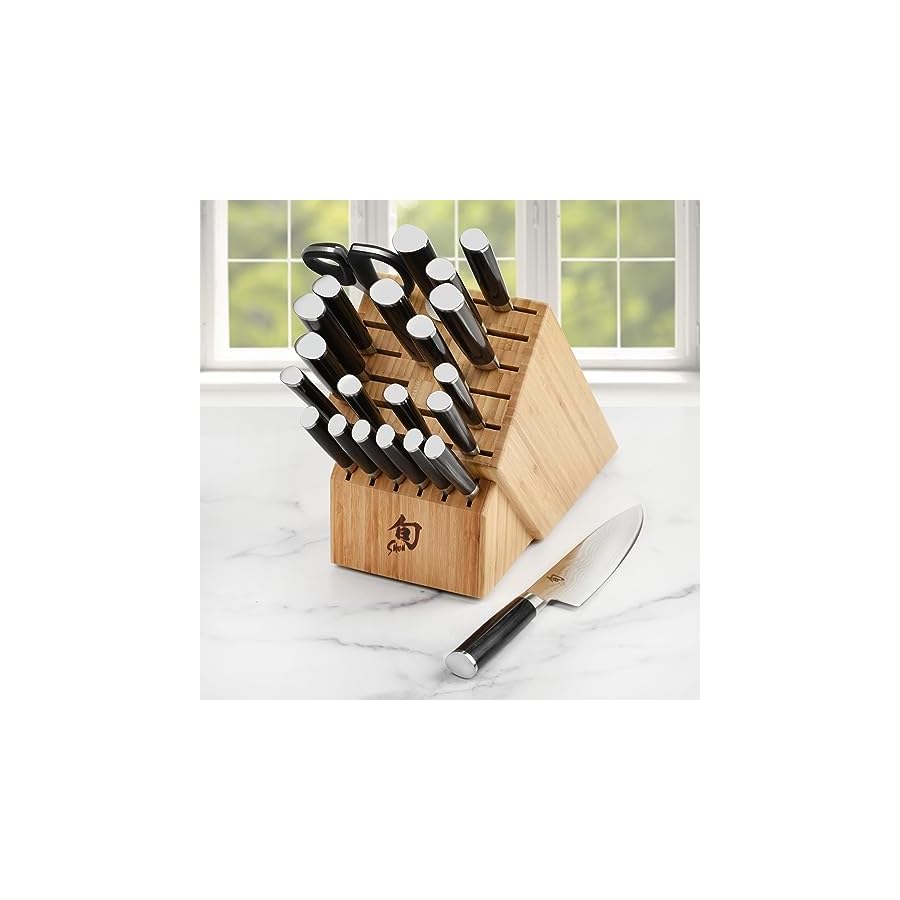 Shun-Classic-23-Piece-Knife-Block-Set Shun Classic 23 Piece Knife Block Set