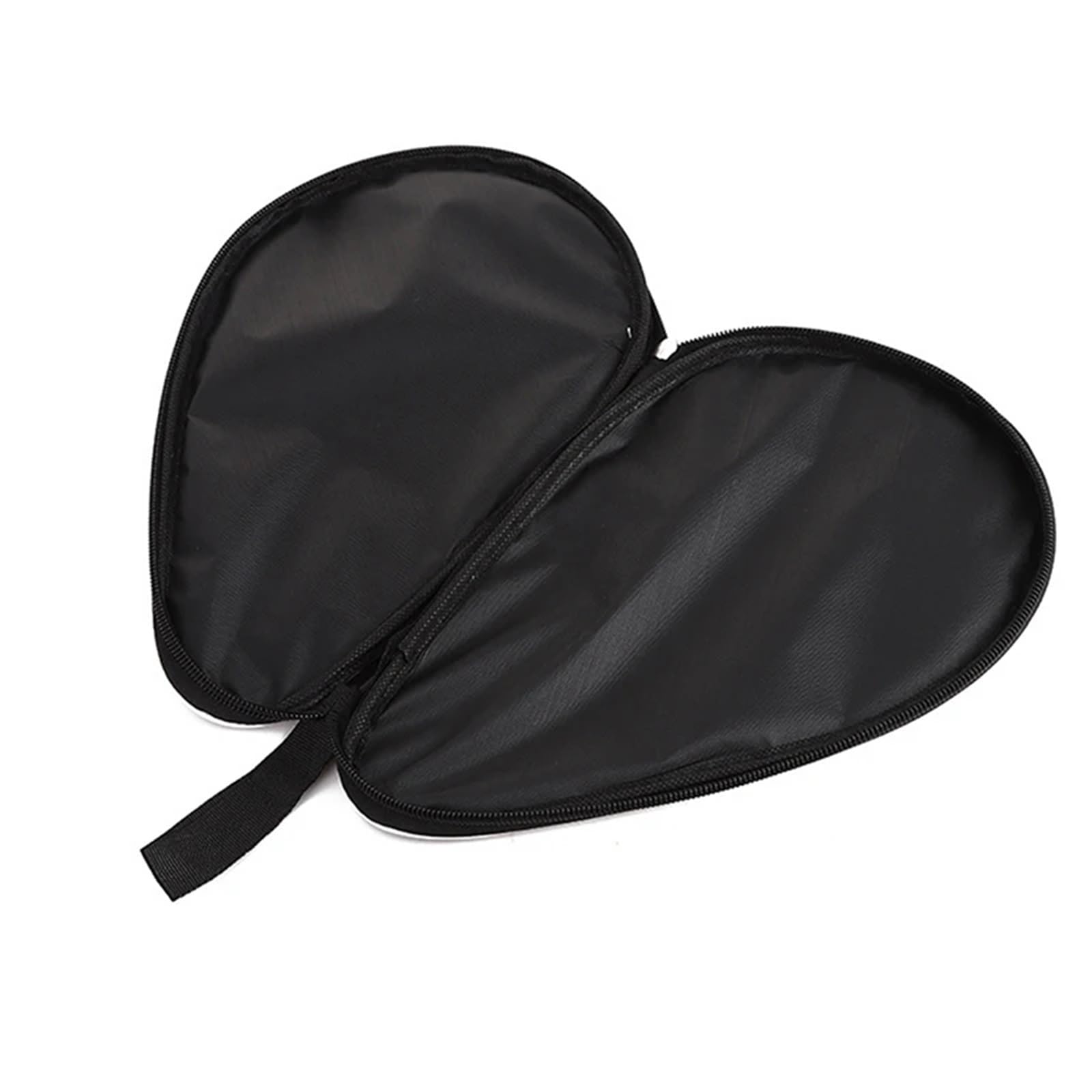 Tischtennisschlägertasche Tischtennisschläger-Tasche, tragbare Tischtennisschläger-Tasche, Paddel-Etui, Aufbewahrungstasche for Ping-Pong-Zubehör Doppelter Tischtennissack(Black)