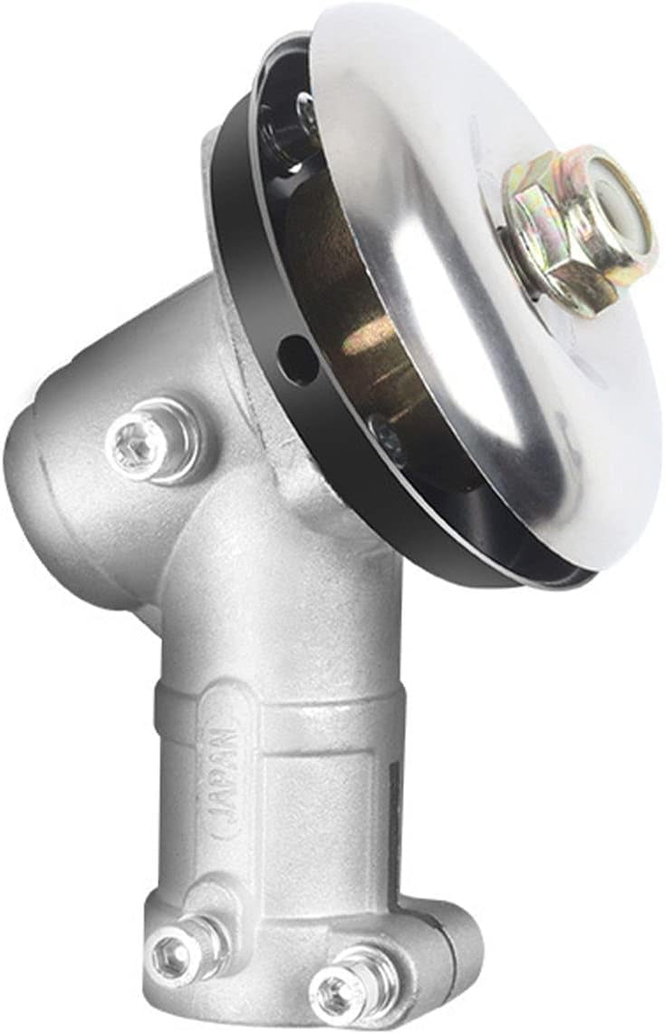 Coppia Conica Decespugliatore 26mm 9 Denti, Riduttore Universale M10 x 1.25LH, Testina Ingranaggi Completa Monoforo con 2 Viti per Tagliaerba/Tosaerba 9 Performance Spline