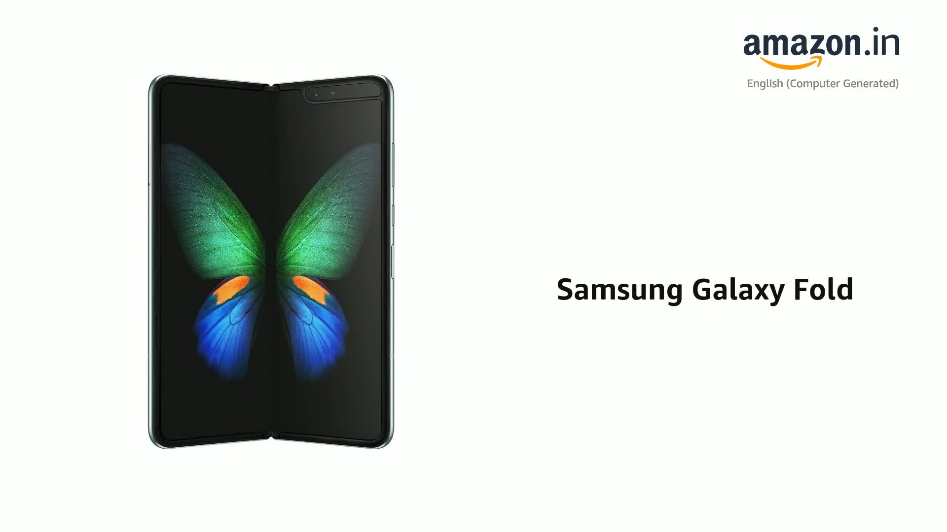 Samsung Galaxy Fold (Black, 12GB RAM, 512GB Storage) : Amazon.in