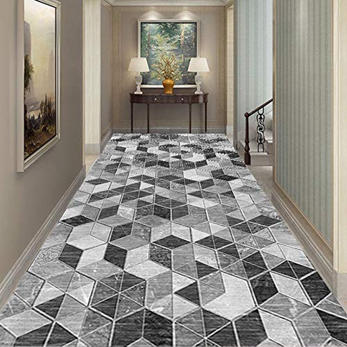 Alfombras de pasillo largo para una entrada limpia y moderna 3