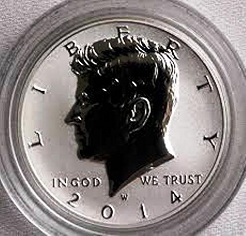 2014 W Kennedy Reverse Proof Silver Kennedy Half Dollar Very Good DCAM