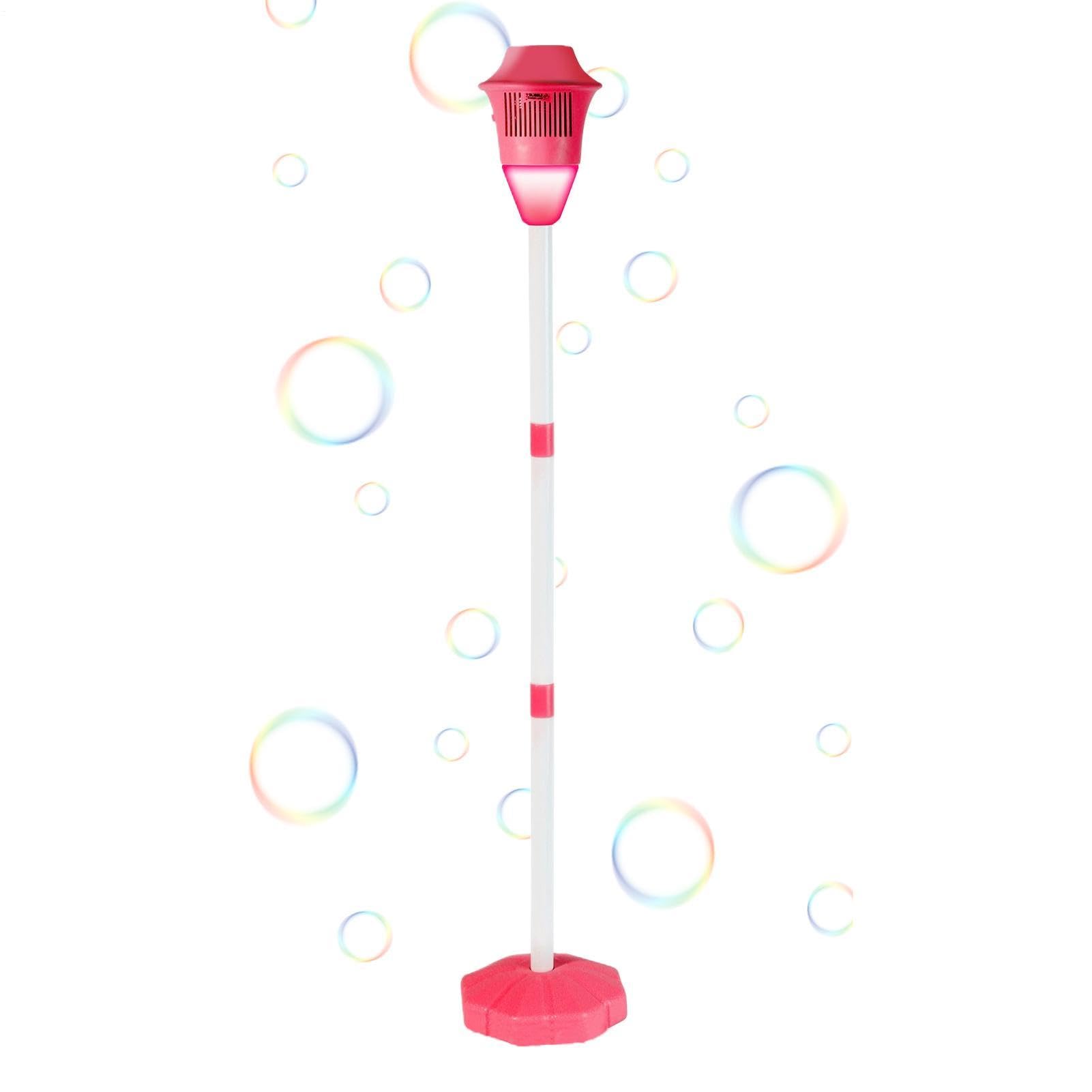 Standing Bubble Machine for Outdoor, Light Up Lantern Garden Bubble Machine, Garden Bubbles Lamp with Colorful Lighting, Bubbles Blower Maker for Christmas Birthday Wedding Party — view 10
