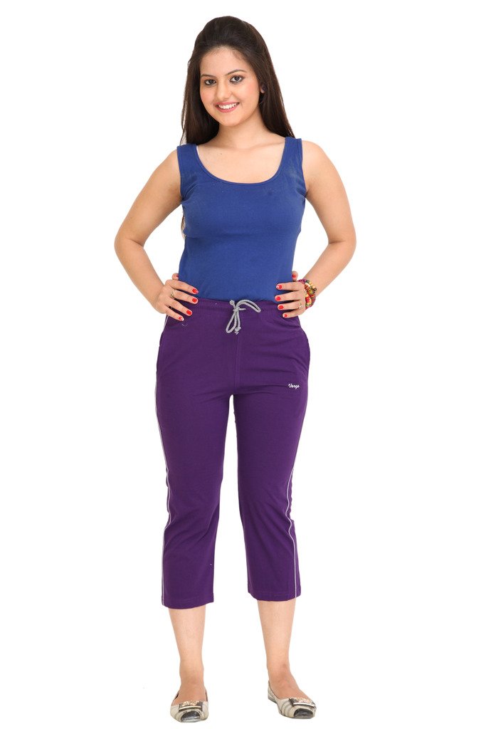 colors & blends Women's Cotton Blend Capri-picture-18