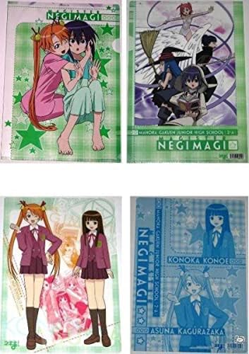 赤松健 魔法先生ネギま クリアファイル&下敷きセット人気売れ筋