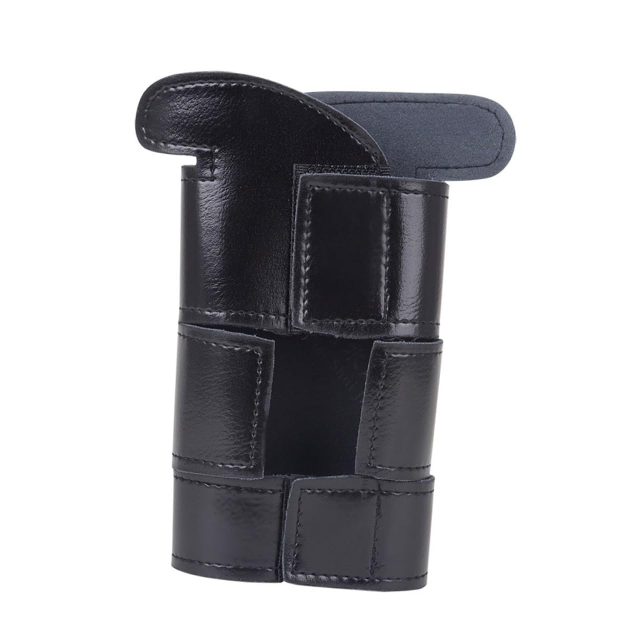 Yardwe Small Case Protector Wrap Sleeve for Neoprene Leather Trumpet Guard Trumpet Accessory Leather Protective Cover Leather Guard Trumpet Strap Musical Instrument Accessory Black