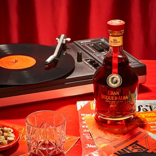 Gran Duque de Alba | Brandy de Jerez | mind. 10 Jahre gereift | Mehrfach ausgezeichneter Brandy u.a mit Gold bei der San Francisco World Spirits Competition | 700ml | 40 % Volume