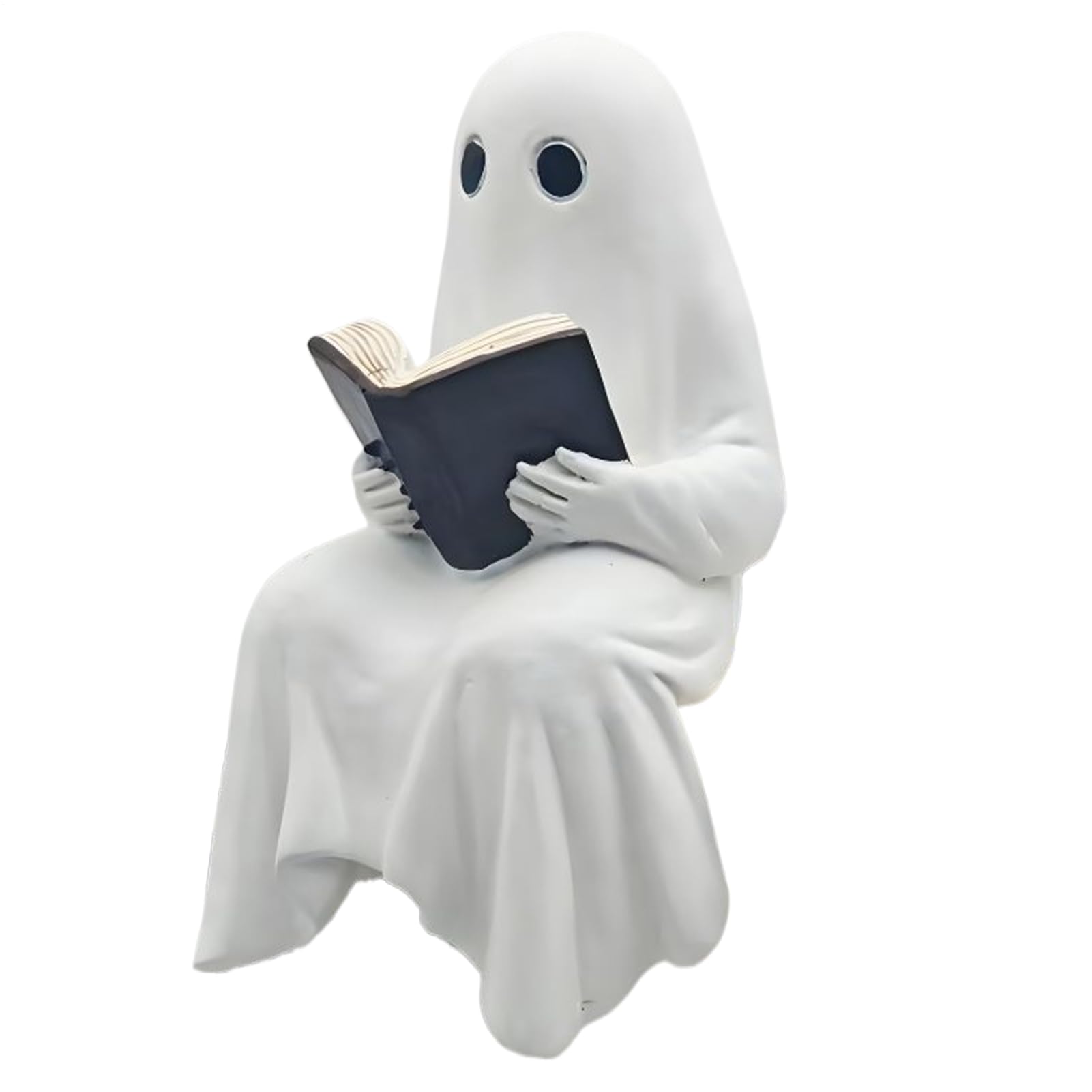 Figurine fantôme incassable en résine pour décorer table et porche sans risque