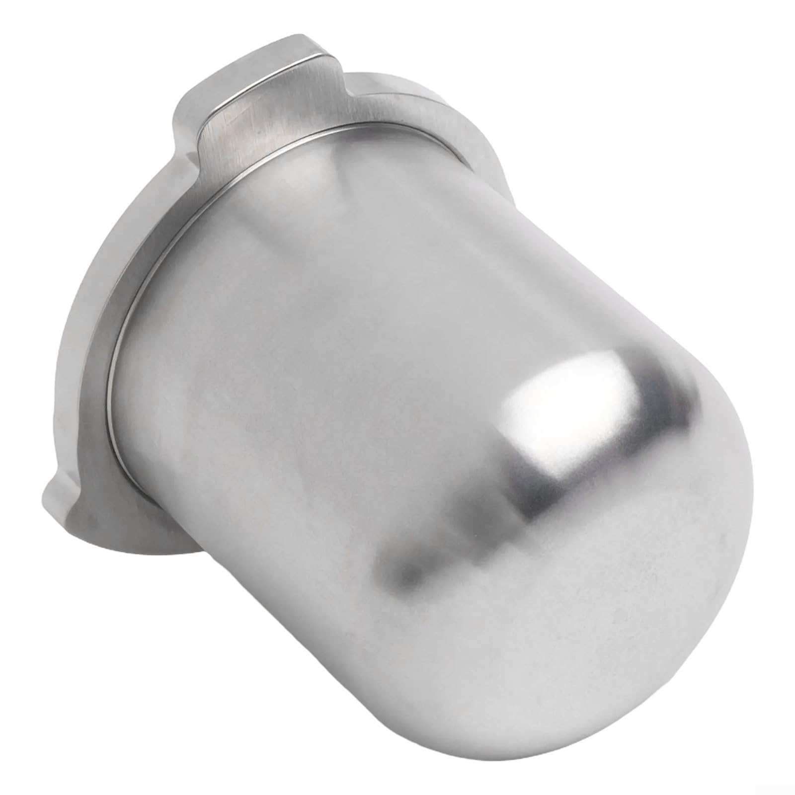 Taza dosificadora de acero inoxidable de 54 mm para máquinas de espresso de la serie 8, herramienta de transferencia de café molido con minimalista PARA DISEÑO para BES876, para limpiar