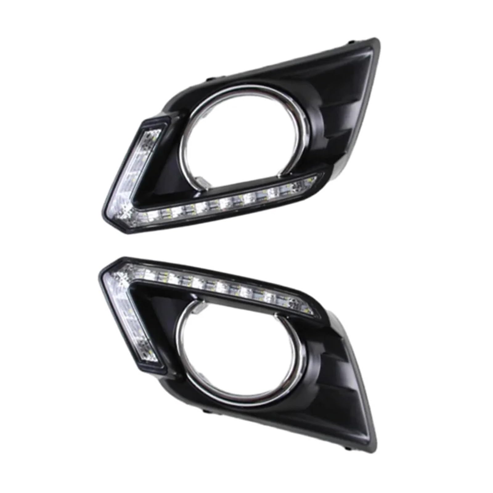 MEIZIYU 1 Set Daytime Running Lights Drl With Turn Signals LED For Car Auto DRL Fog Headlights Fit For Nissan X-trail Xtrail T32 2014-2016 światła do jazdy dziennej do samochodów