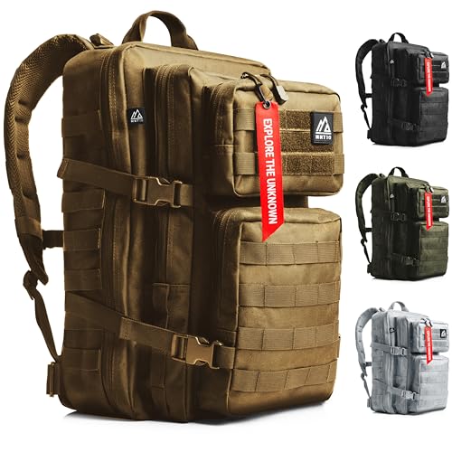MNT10 Utomhusryggsäck 28L & 40L I Taktisk ryggsäck för män, kvinnor I US Cooper ryggsäck I Arbetsryggsäck för män I...