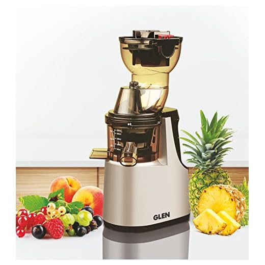 Glen Kitchen GL 4018 Cold Press Slow Juicer, BPA-Free Material - Powerful Motor - 250 W, Eco - Friendly - Easy to Clean