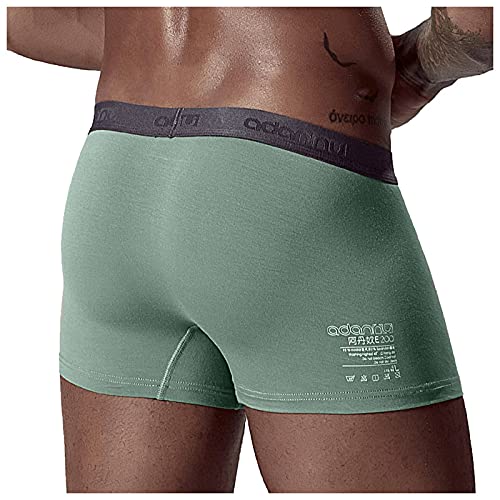 Boxershorts voor heren, katoenen onderbroek, basic boxerbroek, herenondergoed, broekje, sneldrogend, ademend, U-convexe… - Afbeelding 5