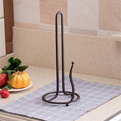 Tjlmz Napkin Holder - Fancy Paper Towel Holder Stand Stylish Wrought Iron Classic Decorative Countertop Authentic Rod Metal Hand #TOP3