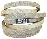 Qissiq 405143 Deck Drive Belt for 46' AYP Poulan Craftsman 532405143 584453101 21546607