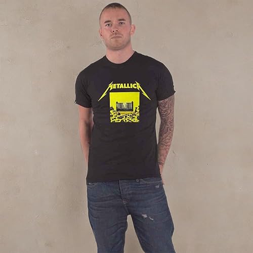Miniatura 5 de Metallica Camiseta M72 Seasons Squared Cover Oficial Unisex Negro