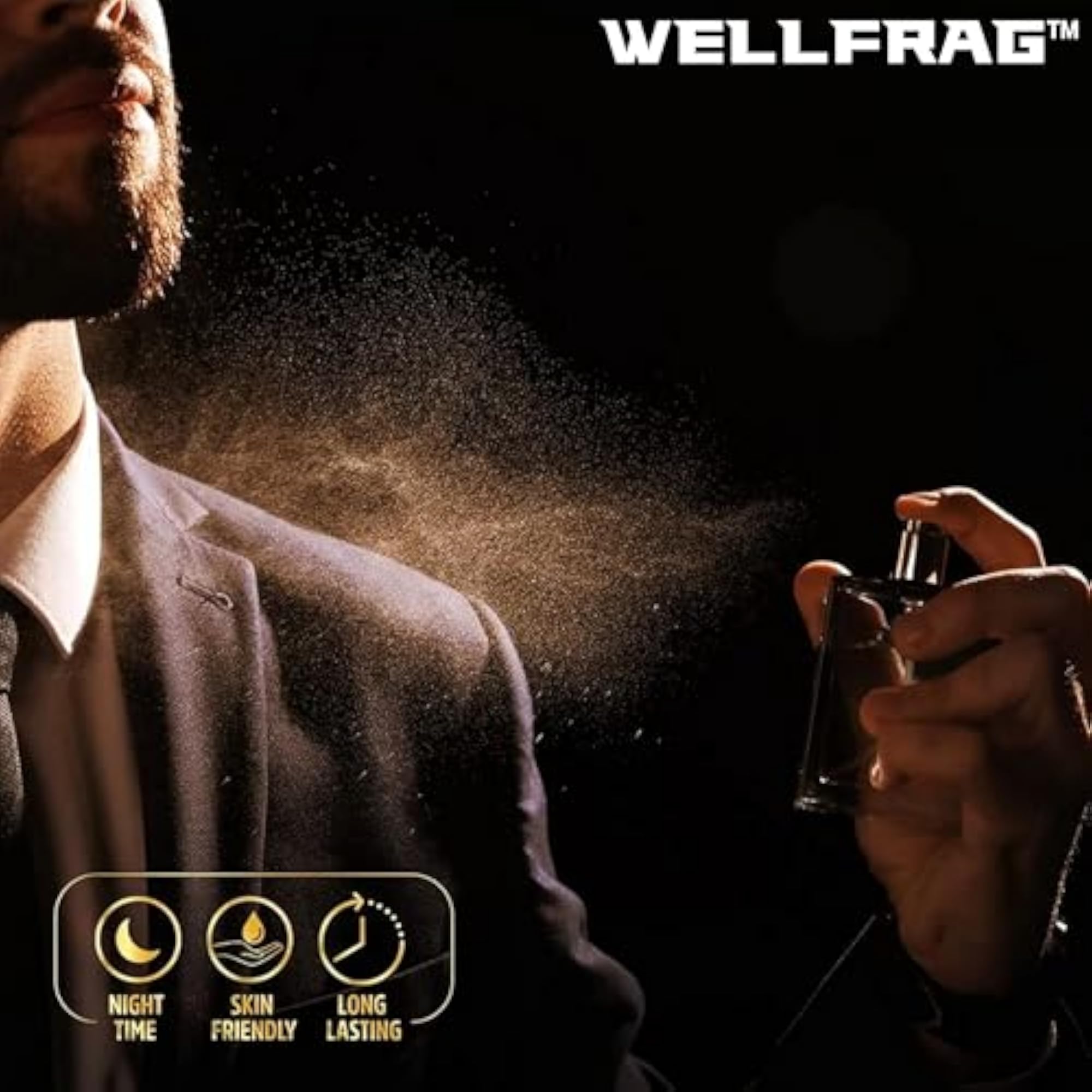 White Oud Eau De Parfum, Long-Lasting Unisex Perfume