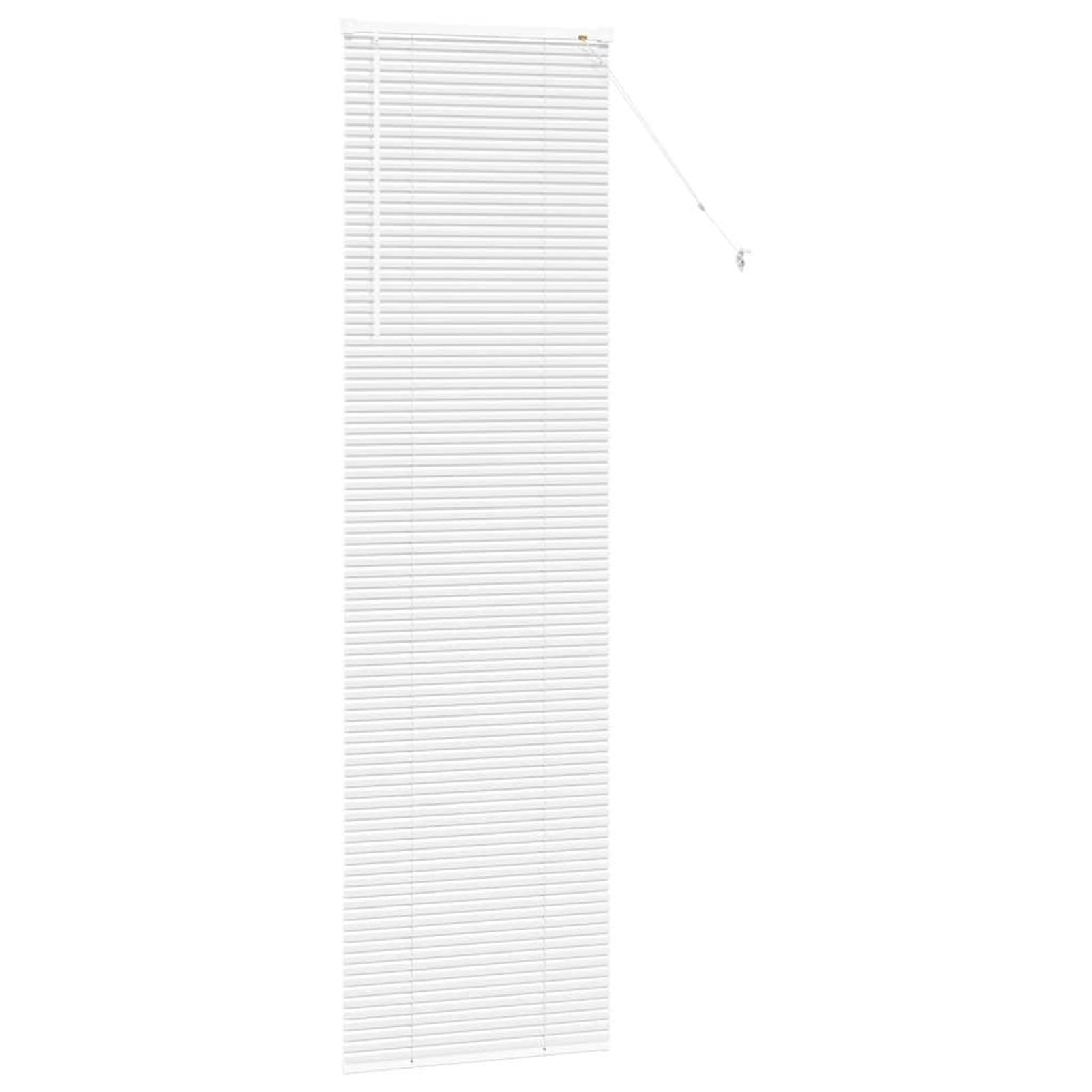 Gecheer Tenda per Finestra con Tende Altro Bianco 80 x 130 cm AlluminioTende Moderne