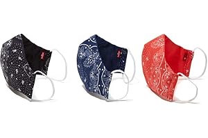 Re-Usable Bandana Print Face Mask (Pack of 3)