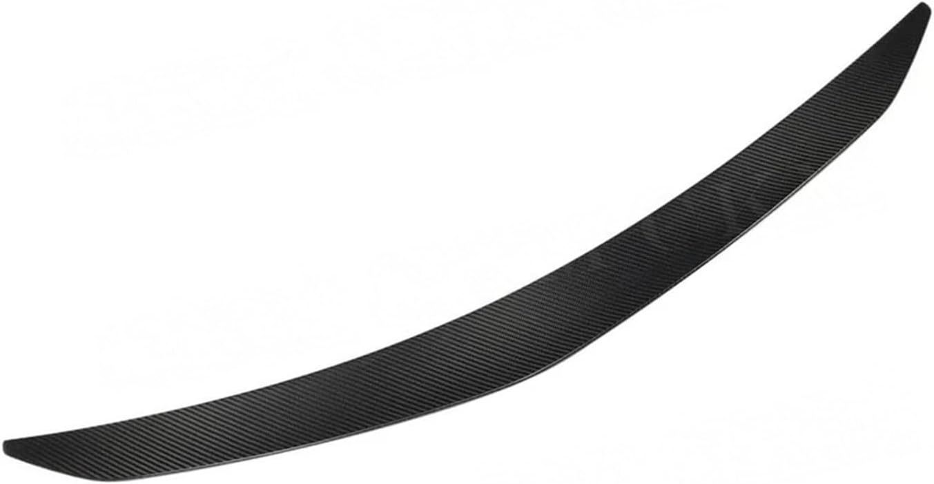 Dry Carbon Fiber Styling Rear Trunk Lip Spoiler Compatible for Lamborghini Urus Car Rear Boot Wing Spoiler Body Kits(FRP Unpainted Black)