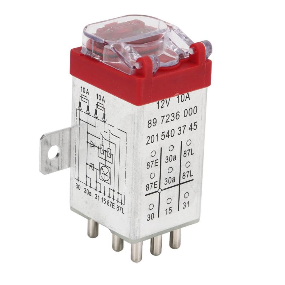 Car Overload Protection Relay 2015403745 Compatible with R129 500SL SL500 W124 260E 300E W126 300SE 300SEL 420SEL