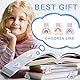 3 Stück Magnetische Lesezeichen Kinder，Lesezeichen Mädchen, einschulung geschenk，schultüte mädchen，mitgebsel kindergeburtstag，lesezeichen kinder einschulung