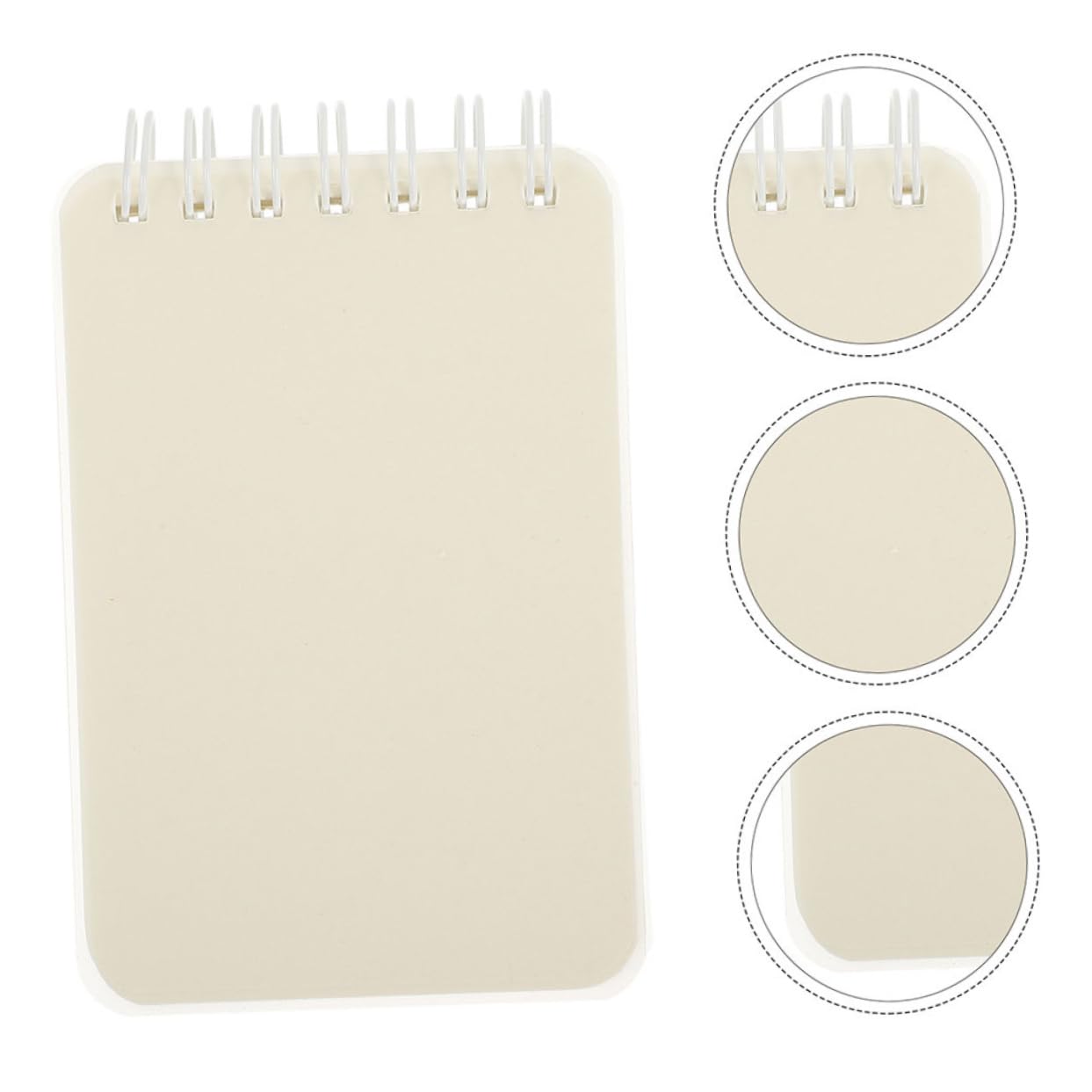 NUOBESTY 5 Ensembles Livre De Bobine A7 Cahier De Poche Pour Enfants Cahiers En Vrac Joli Journal Ligné Cahier À Spirale Carnet De Notes Cahier Petit Cahier Ligné Pp Blanche 6 Pièces * 5