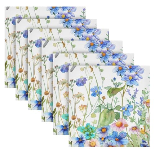 Servilletas de Tela Multicolor de 20 x 20 pulgadas Pack de 6 miniatura 2