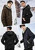 MAOAEAD Mens Full Zip Up Hoodies Sherpa Lined Fleece Jacket, Plus Size Winter Jacket S-6XL Hoodies for Men Big and Tall with Pocket (Black,5XL) #1