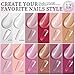 Clara Colors Poly Gel Nail Kit, 12 Colors Poly Kit All In One Poly Nail Gel Starter Kit withTools for Nail Art DIY at Home and Salon