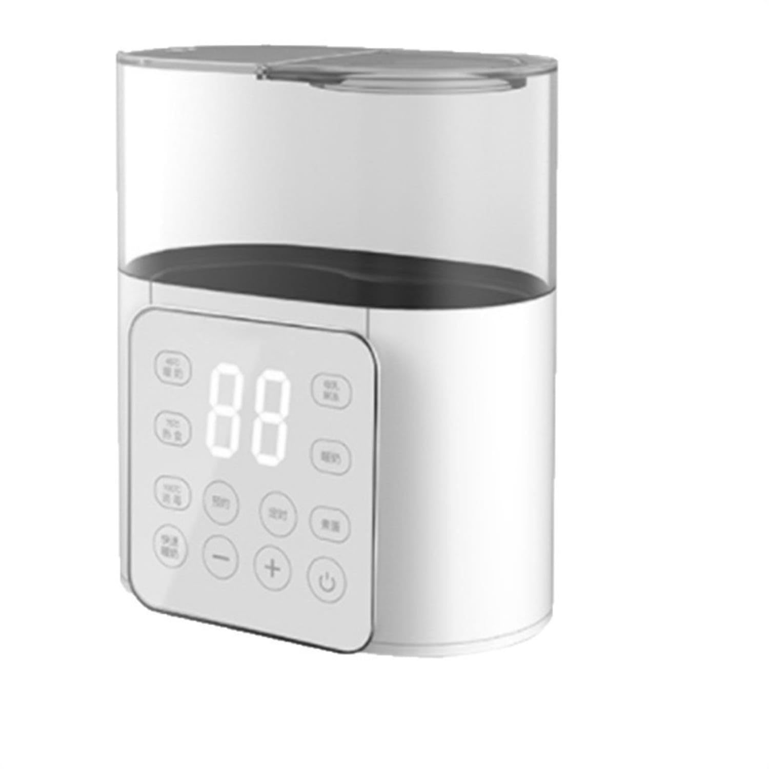 AllAll-in-1 Bottle Warmer with Sterilizer Fast Heating Baby Bottle Steamer Sterilizer and Warmer Digital Versatile for Parents, Newborns, Night Feedings, Kitchen, Nursery, White, Au Plug 220V-image-44