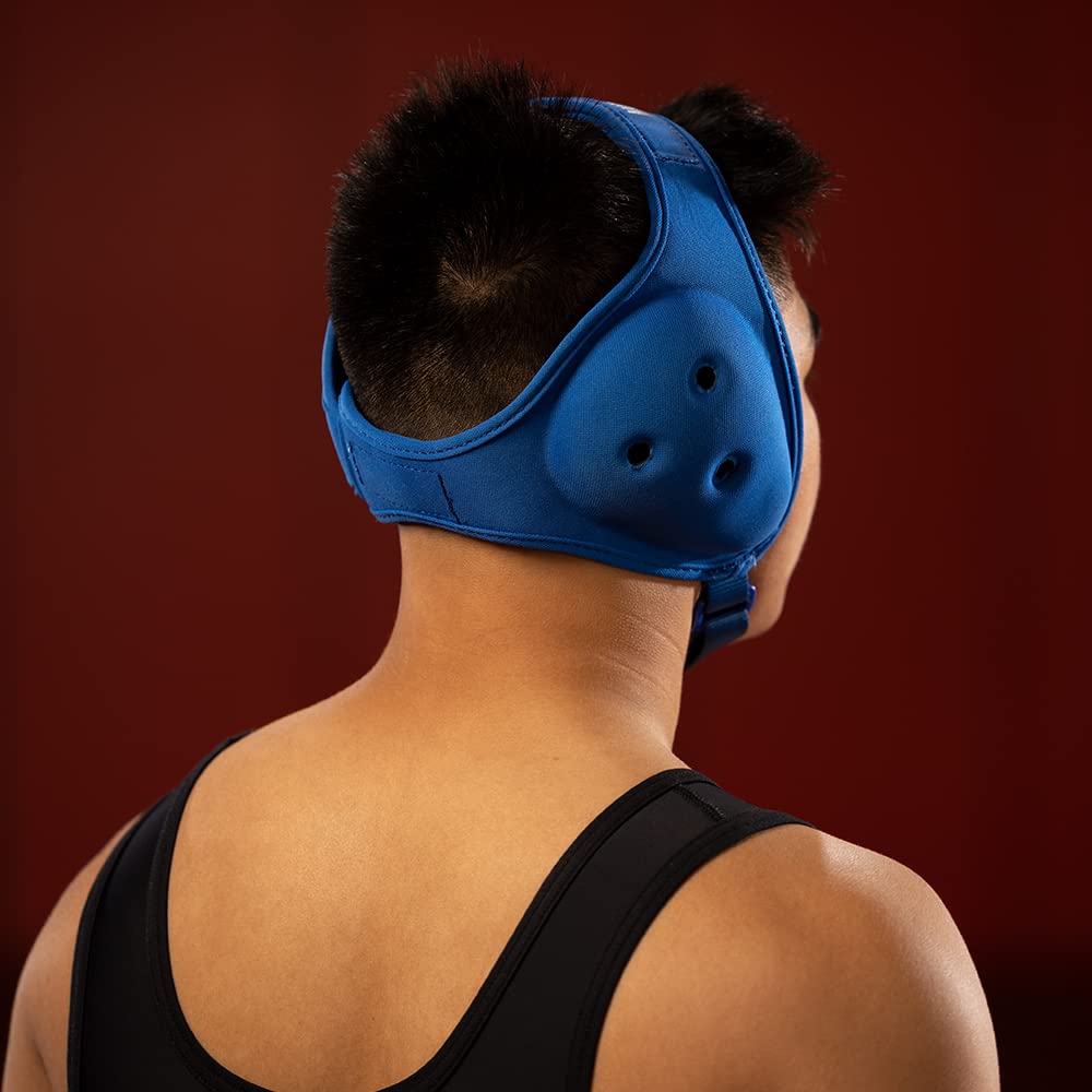 Matman Equipo de Cabeza de Lucha Libre Ultra Suave Ajustable, Protector de oídos, Adulto Joven