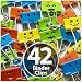 Officemate Happy Smiling Face Binder Clips, Small Size, 42 in Pack, Comes in Assorted Colors (31090)