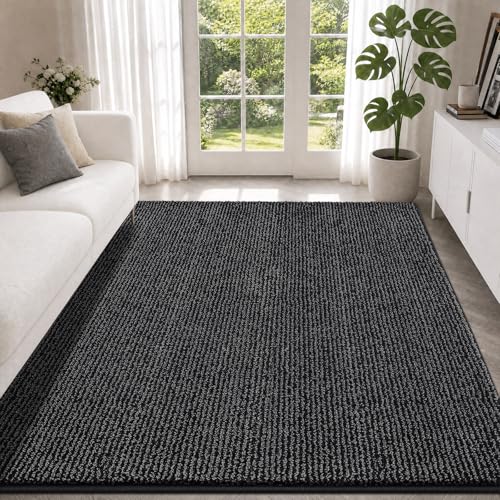 Image of Washable Area Rug 48 inch x 72 inch, Non Slip Kitchen Rug, Absorbent Runner Rug for Bedroom, Living Room, Dining Room (Roll Packing)