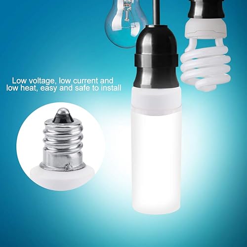 Miniatura 4 de Luz de maíz LED, 6W 85V-265V 88LED Bombilla de maíz Iluminación de luz para iluminación decorativa del hogar (E12-Blanco)