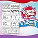 SNACK PACK Unicorn Magic Flavored Pudding Cups, 3.25oz. Cups 6Count (Pack of 8)