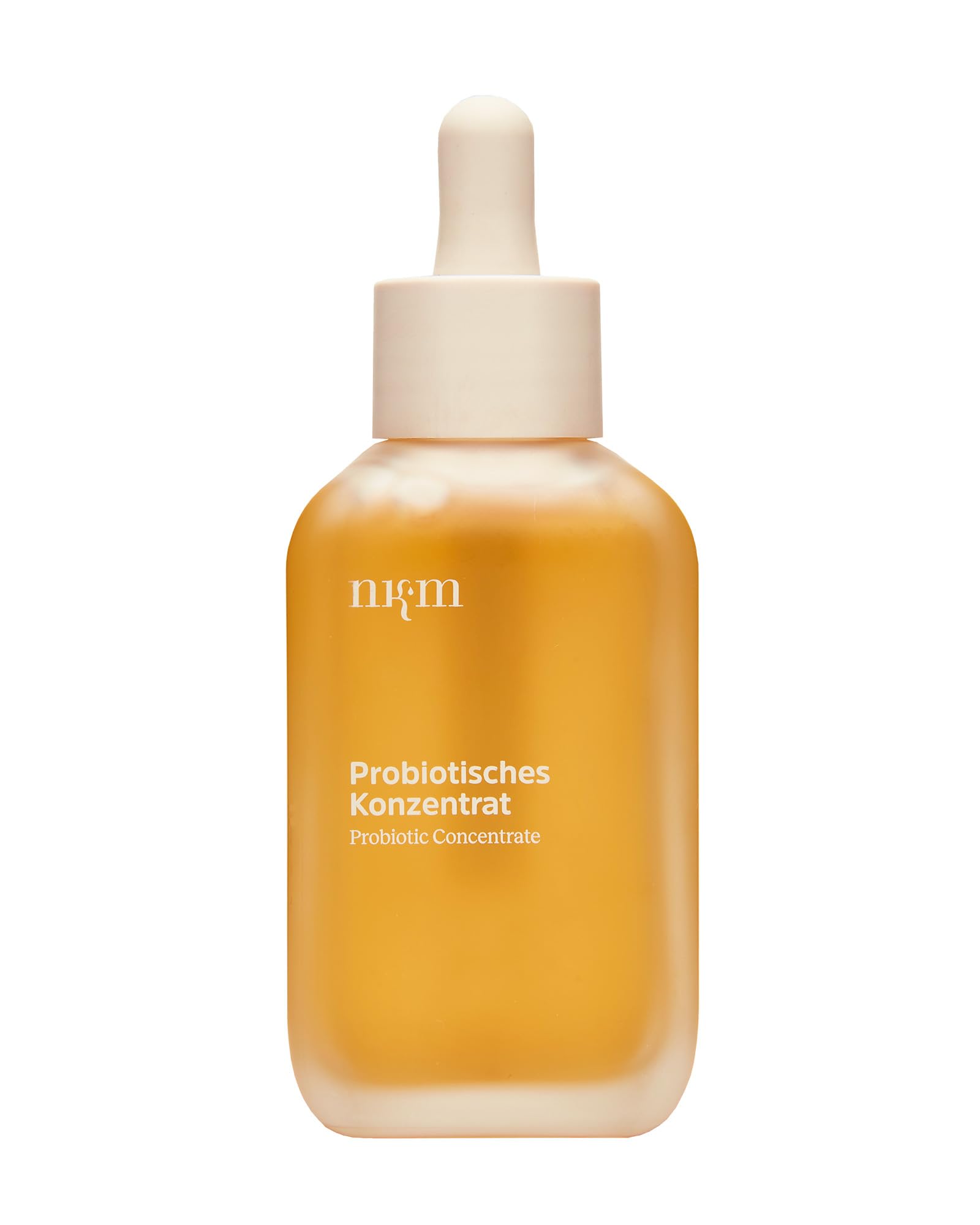 nkm Naturkosmetik München Concentrato probiotico – 100 ml – Concentrato viso con camomilla – Forte barriera cutanea – Vegano – Per tutti i tipi di pelle – Dermatologicamente testato