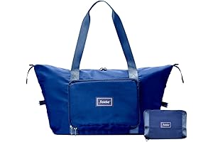The Foldie® Foldable Travel Tote Bag: The Ultimate Weekender Bag for Women and Stylish Travelers