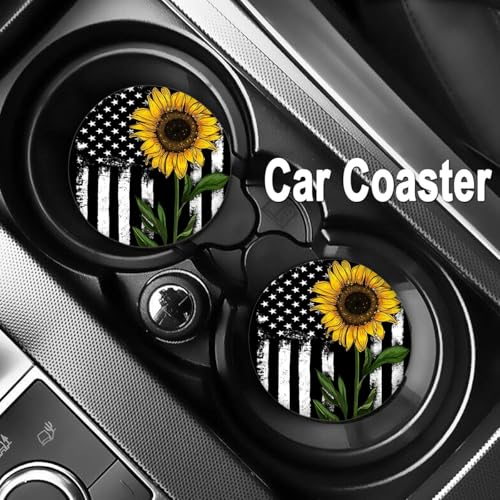 Portavasos para auto juego 2 piezas 2.75 pulg miniatura 4