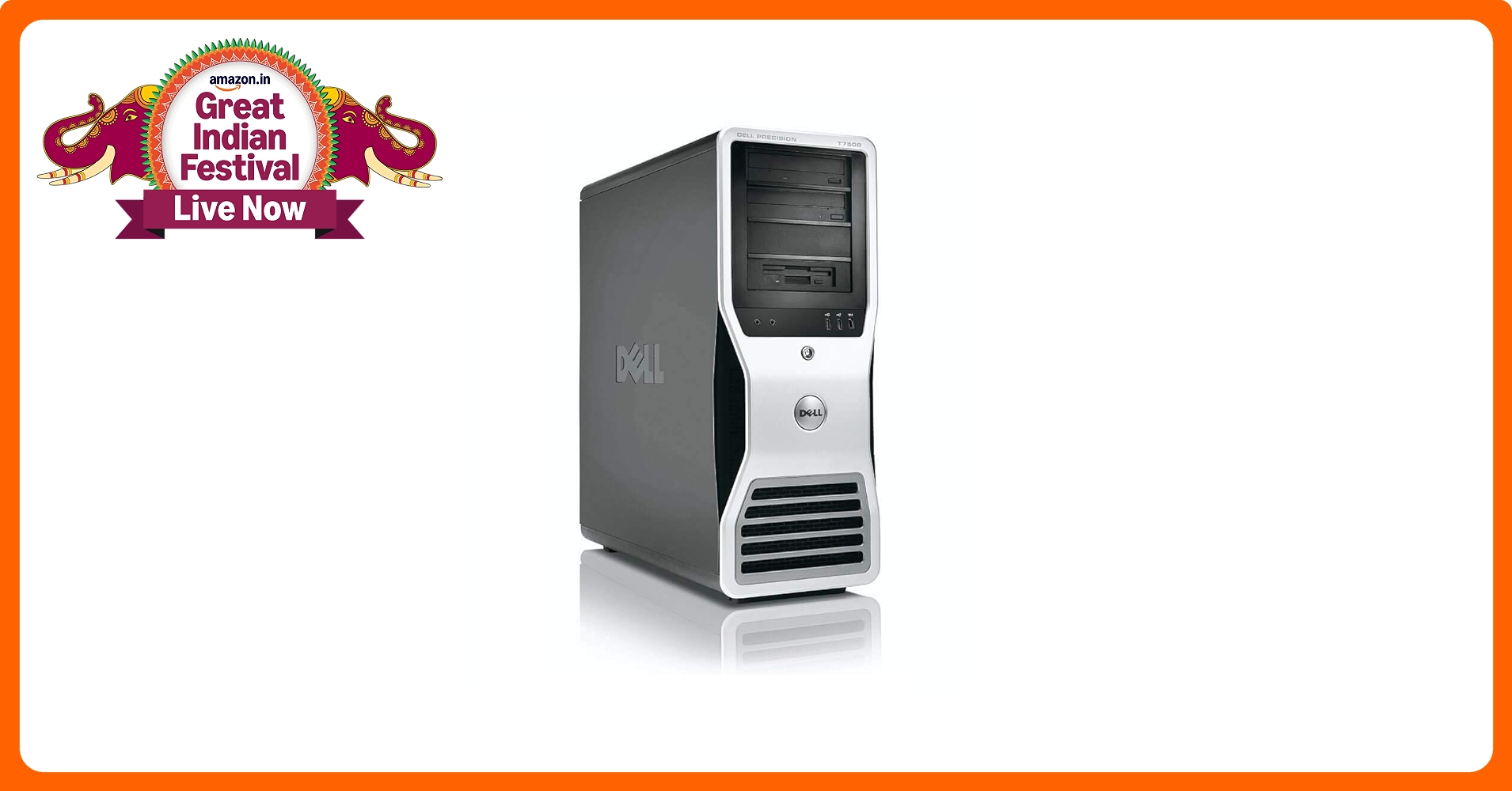 Refurbished) Dell Precision T7500 Workstation 2X E5520 Quad